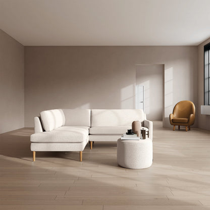 Astha Boucle Left Corner Sofa
