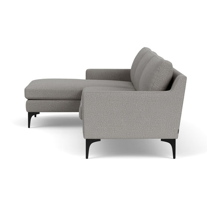 Astha Boucle Right Chaise Sofa