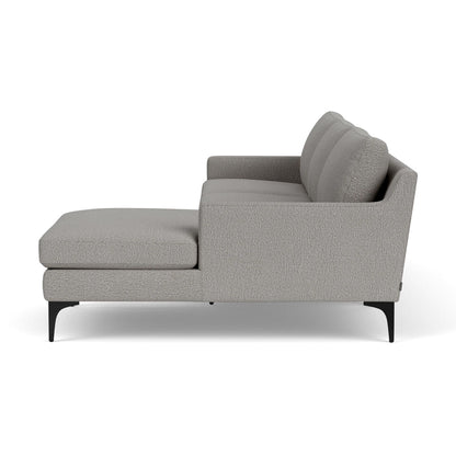 Astha Boucle Right Chaise Sofa