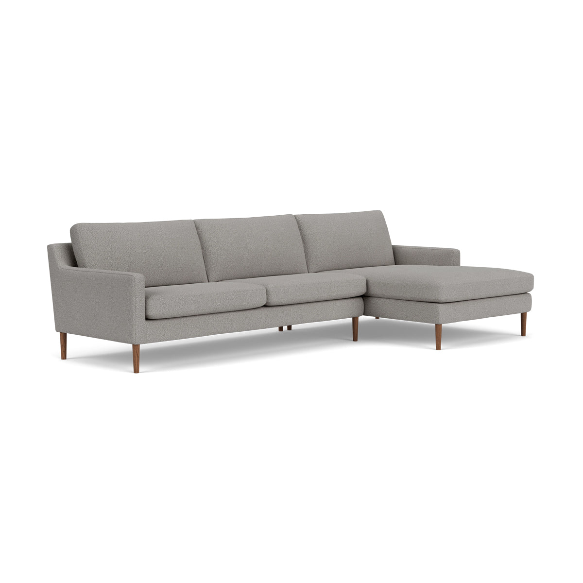 Astha Boucle Right Chaise Sofa