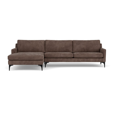 Astha Fabric Left Chaise Sofa