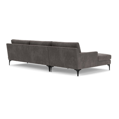 Astha Fabric Left Chaise Sofa