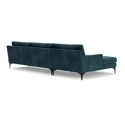Astha Fabric Left Chaise Sofa