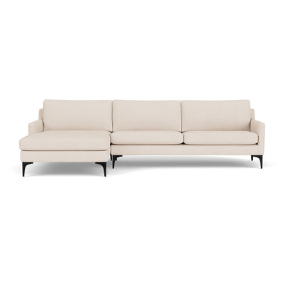 Astha Fabric Left Chaise Sofa
