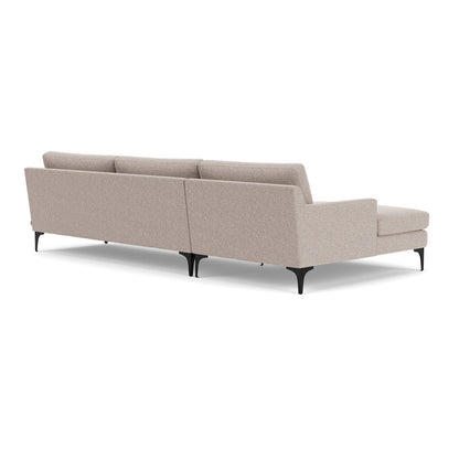 Astha Fabric Left Chaise Sofa