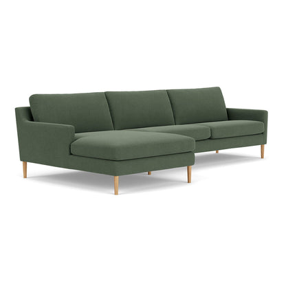 Astha Fabric Left Chaise Sofa