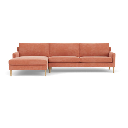 Astha Fabric Left Chaise Sofa