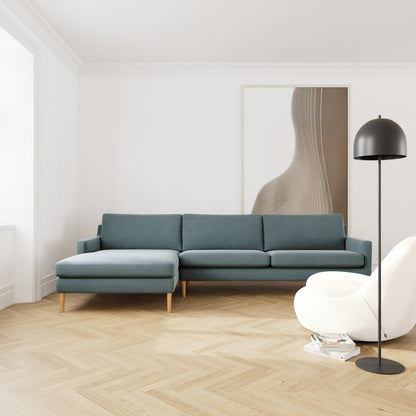 Astha Fabric Left Chaise Sofa