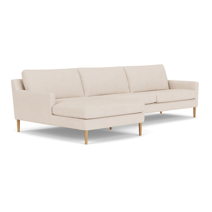 Astha Fabric Left Chaise Sofa