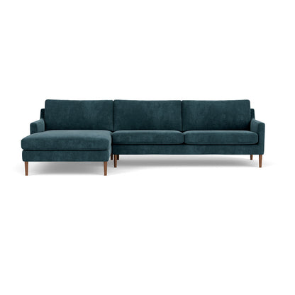 Astha Fabric Left Chaise Sofa