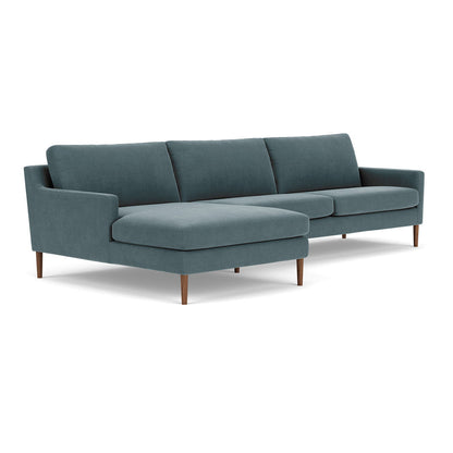 Astha Fabric Left Chaise Sofa