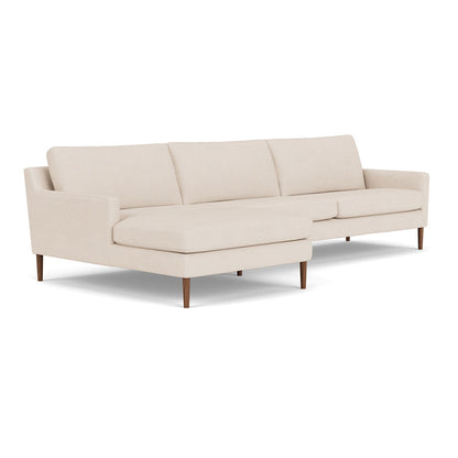 Astha Fabric Left Chaise Sofa