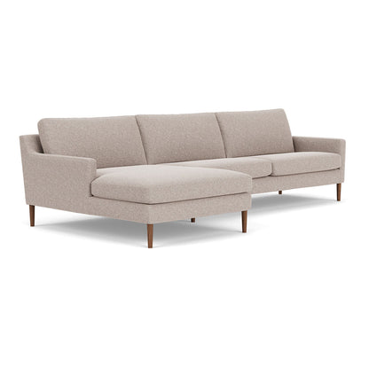 Astha Fabric Left Chaise Sofa