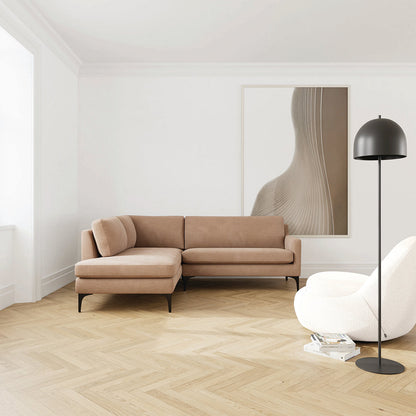 Astha Fabric Left Corner Sofa