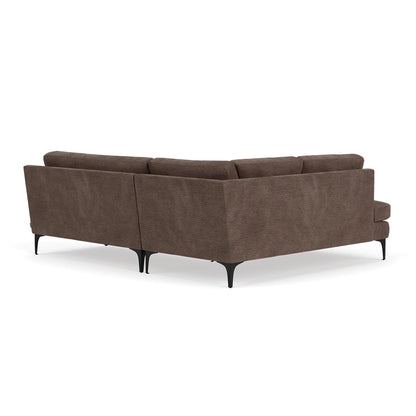 Astha Fabric Left Corner Sofa