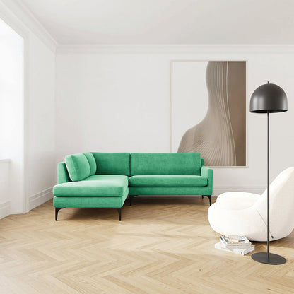 Astha Fabric Left Corner Sofa