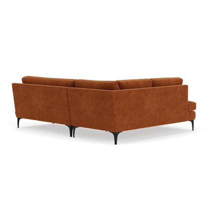 Astha Fabric Left Corner Sofa