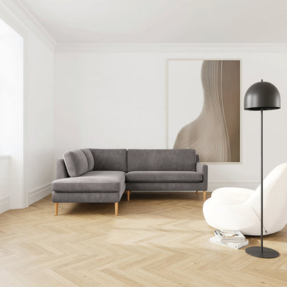 Astha Fabric Left Corner Sofa