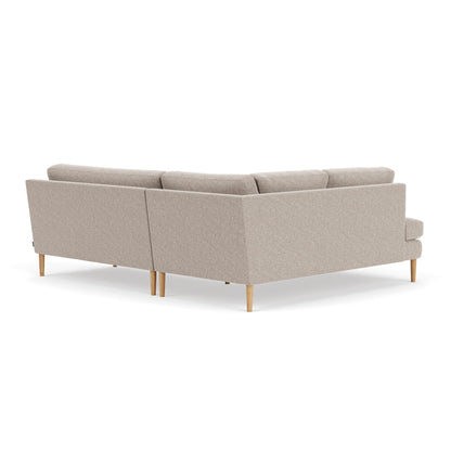 Astha Fabric Left Corner Sofa