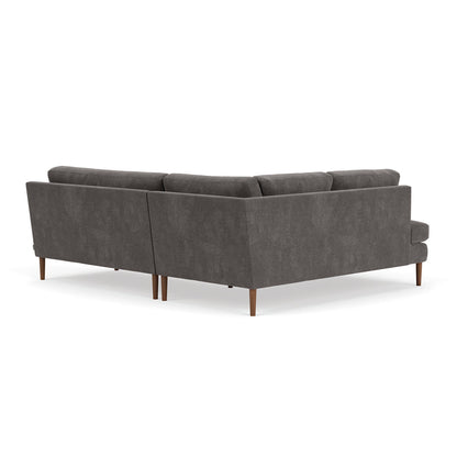 Astha Fabric Left Corner Sofa