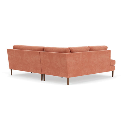 Astha Fabric Left Corner Sofa