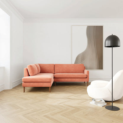 Astha Fabric Left Corner Sofa
