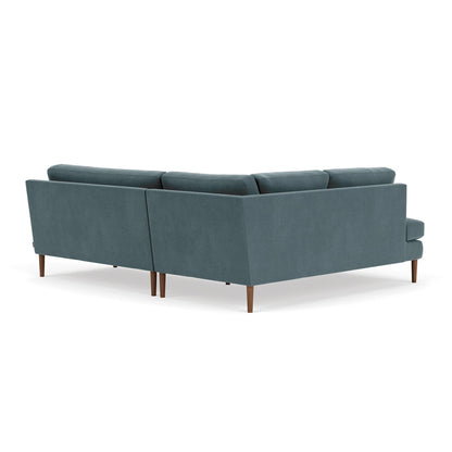Astha Fabric Left Corner Sofa