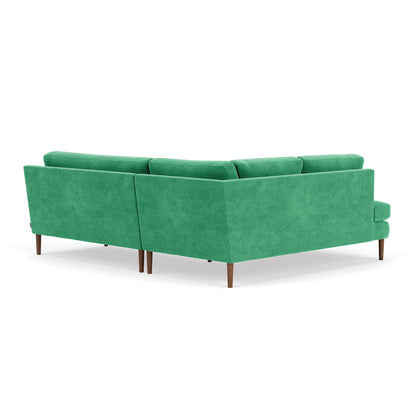 Astha Fabric Left Corner Sofa