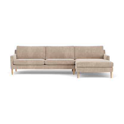 Astha Fabric Right Chaise Sofa