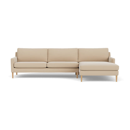 Astha Fabric Right Chaise Sofa