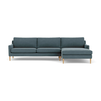 Astha Fabric Right Chaise Sofa