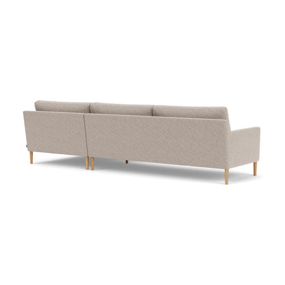 Astha Fabric Right Chaise Sofa
