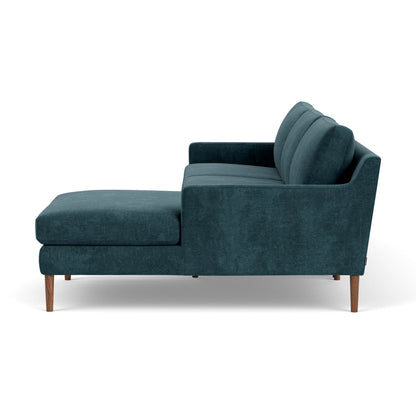 Astha Fabric Right Chaise Sofa