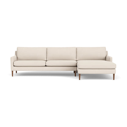 Astha Fabric Right Chaise Sofa