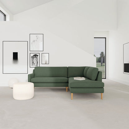 Astha Fabric Right Corner Sofa
