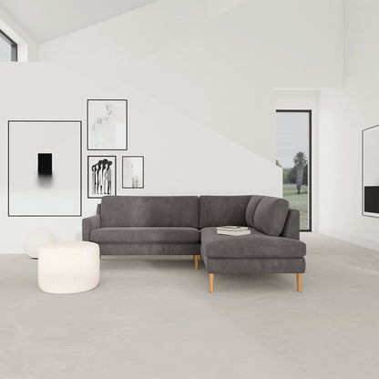 Astha Fabric Right Corner Sofa