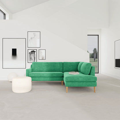Astha Fabric Right Corner Sofa
