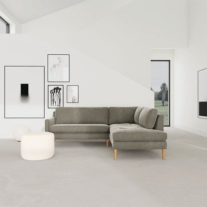 Astha Fabric Right Corner Sofa