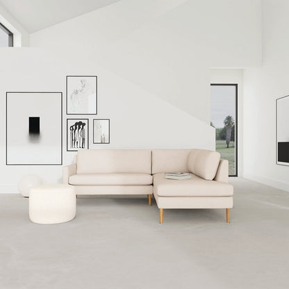 Astha Fabric Right Corner Sofa