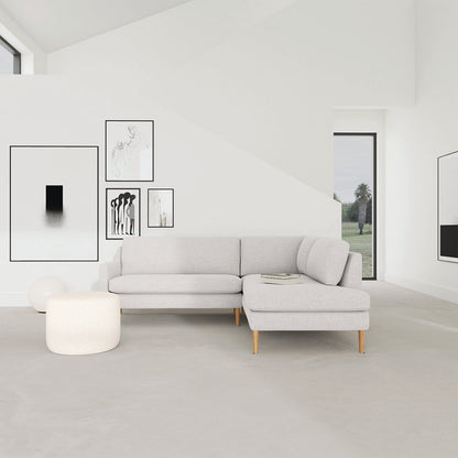Astha Fabric Right Corner Sofa