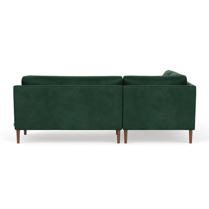 Astha Velvet Left Corner Sofa