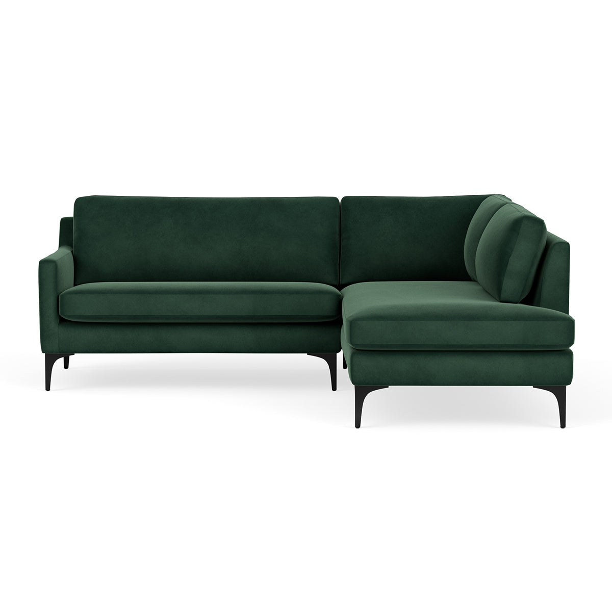 Astha Velvet Right Corner Sofa