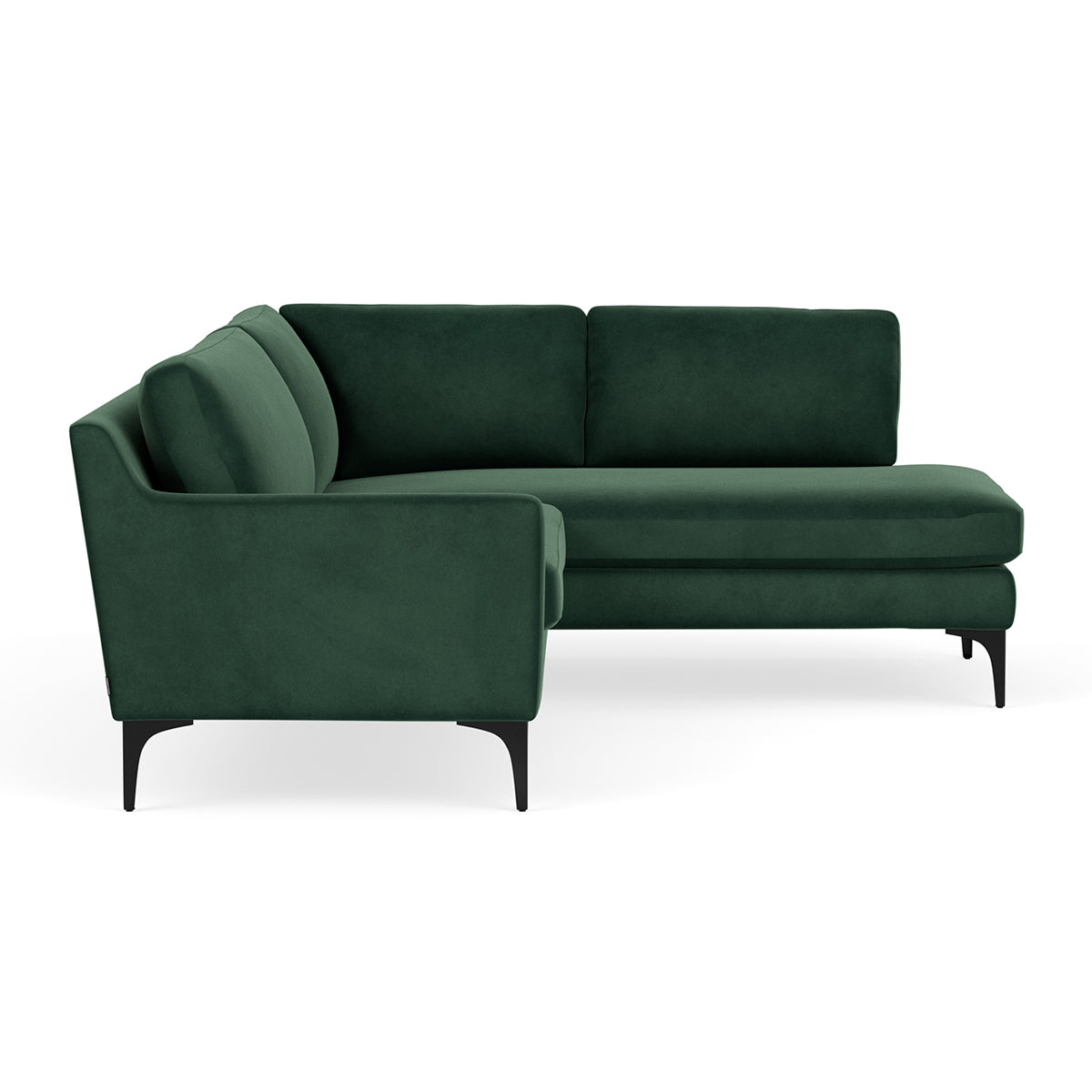 Astha Velvet Right Corner Sofa