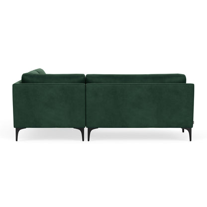 Astha Velvet Right Corner Sofa