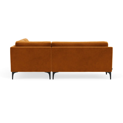Astha Velvet Right Corner Sofa