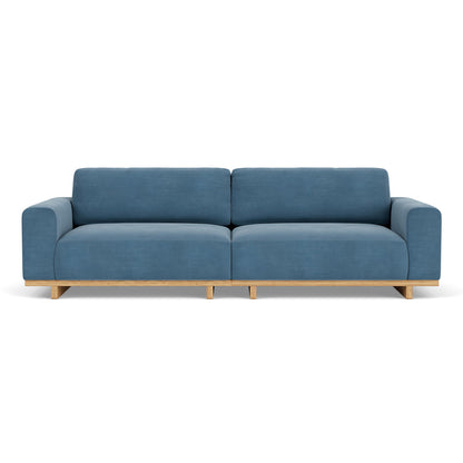 Aya Velvet 3.5 Seater Sofa