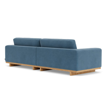 Aya Velvet 3.5 Seater Sofa