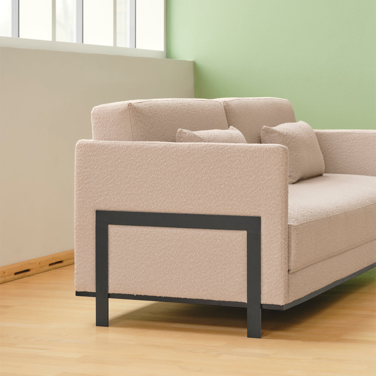 Chill Boucle 3 Seater Sofa Bed