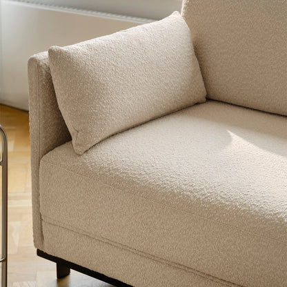 Chill Boucle 3 Seater Sofa Bed