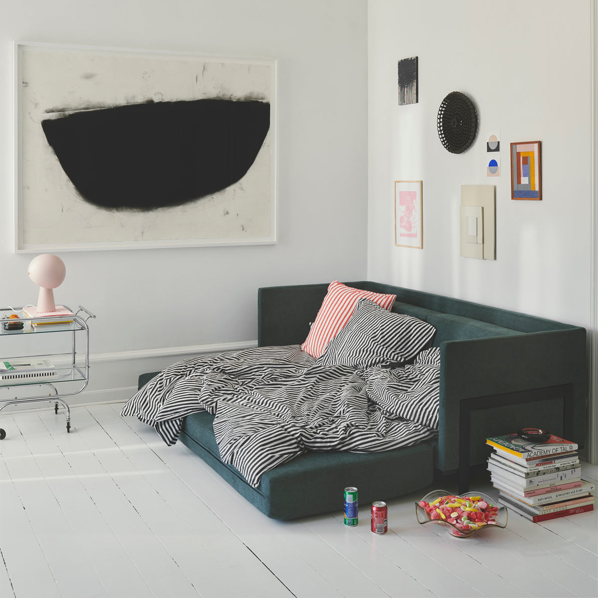 Chill Fabric 3 Seater Sofa Bed